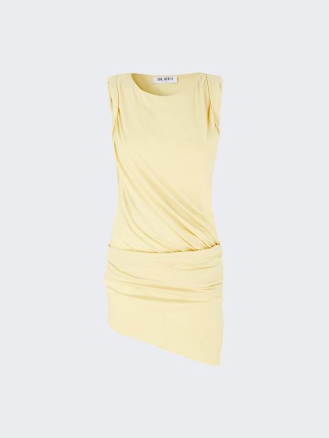 THE ATTICO Mini Dress Dusty Yellow