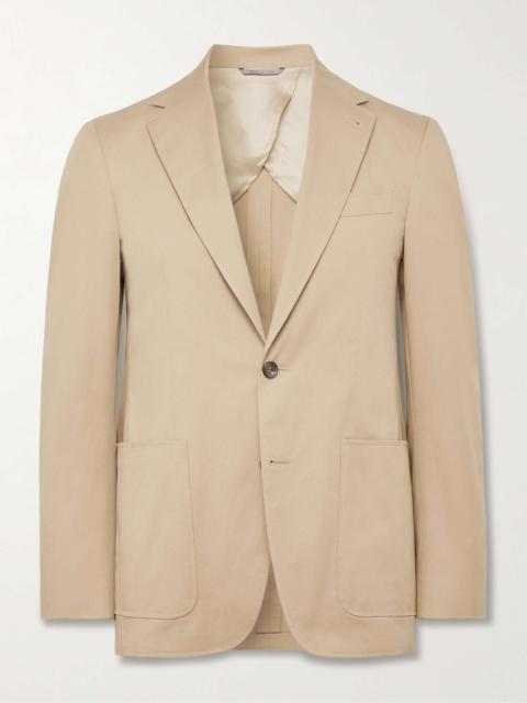 Cotton-Blend Suit Jacket
