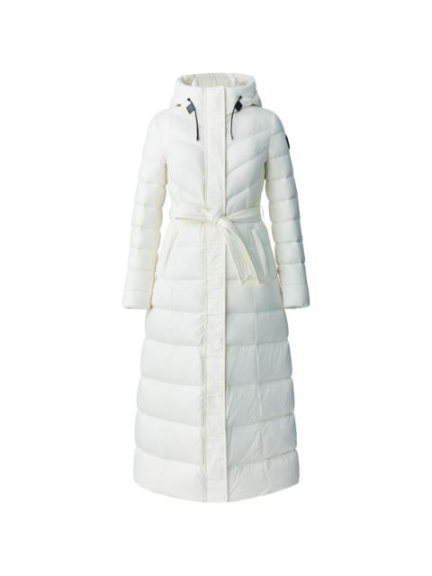 MACKAGE CANILA-R hooded belted jacket