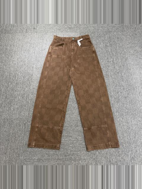 Louis Vuitton Louis Vuitton (LV) x Timberland – Damier (Checkerboard) Pattern Jeans