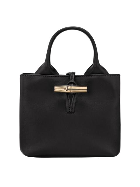 Longchamp Le Roseau XS Handbag Black - Leather