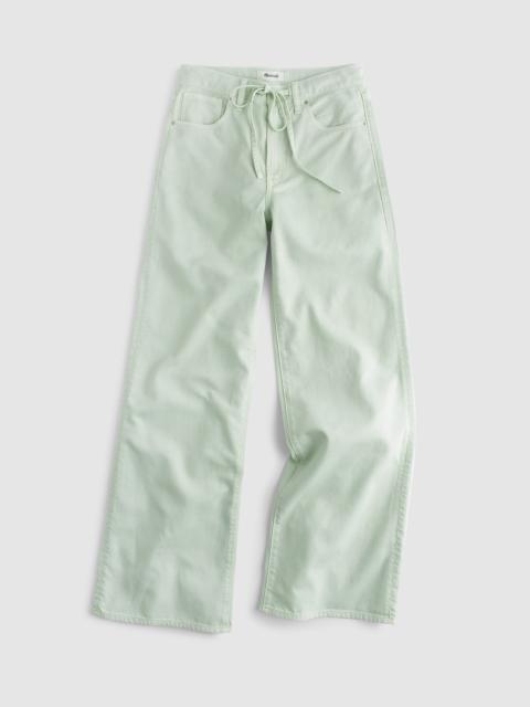 Madewell Madewell x Shopbop Ultimate Wide-Leg Jean in Airy Denim