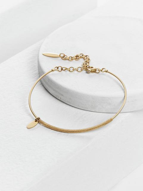 Brunello Cucinelli 18k Gold bracelet with 0.015ct Diamond