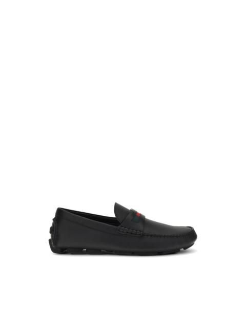 GUCCI leather loafers