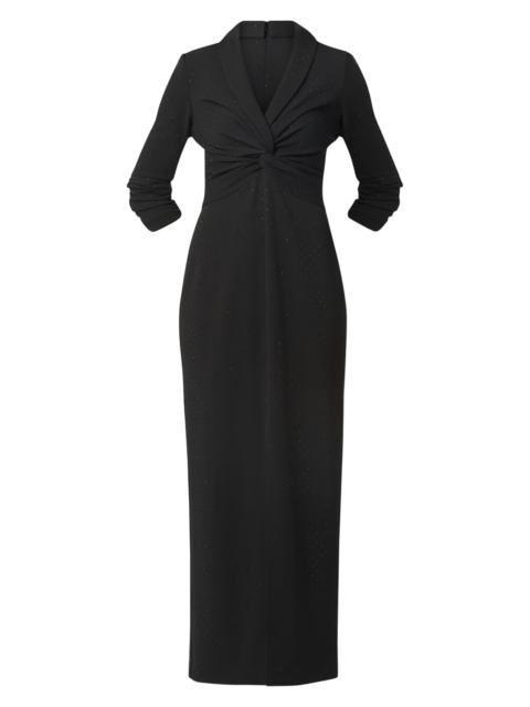 Shoshanna Women's Asher Embellished Crepe Dress - Jet
