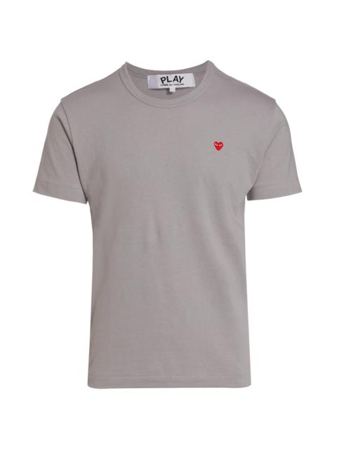 Comme des Garçons PLAY Men Small Heart Crewneck T-Shirt - Grey