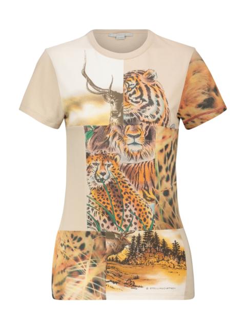 Stella McCartney Printed cotton T-shirt