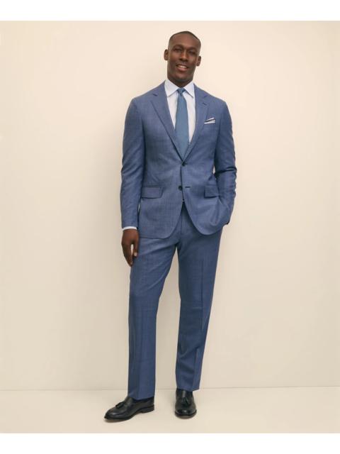 Brooks Brothers Traditional Fit Wool Check 1818 Suit