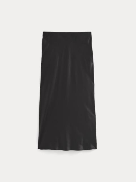 EVERLANE SLIP SKIRT IN SILK CHARMEUSE
