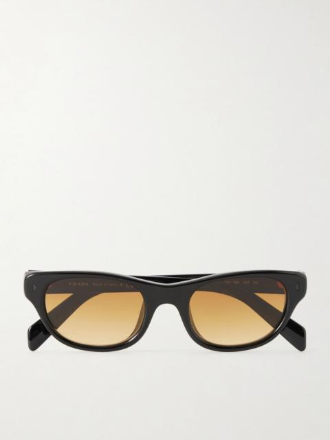 Prada D-frame acetate sunglasses Black