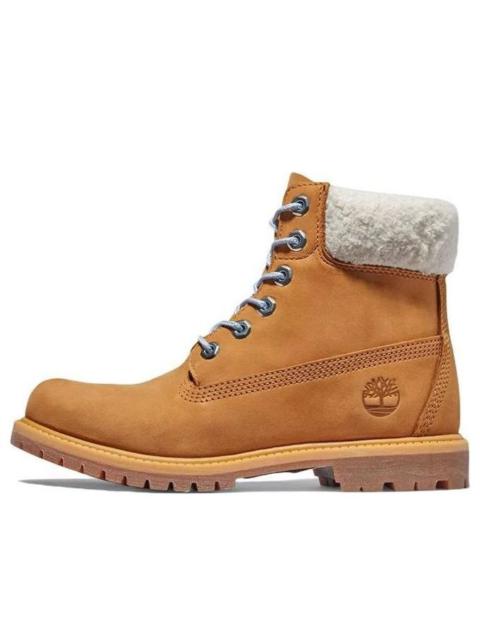 Timberland (WMNS) Timberland Premium 6 Inch Waterproof Boot 'Wheat Nubuck and Blue' A2JRC231