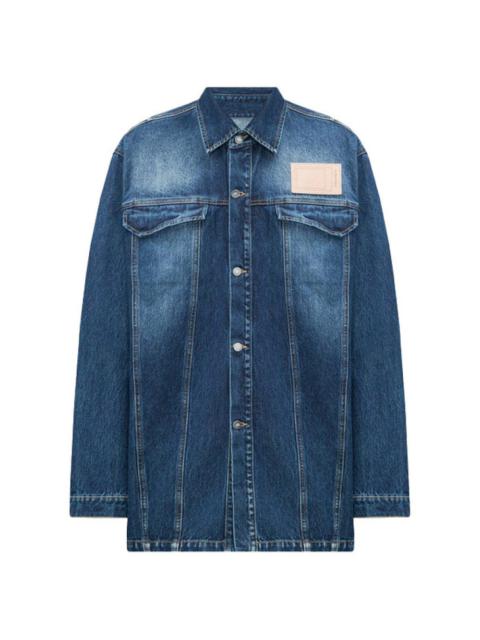 A-COLD-WALL* Woven Vintage Wash Denim Overshirt 'Vintage Wash'