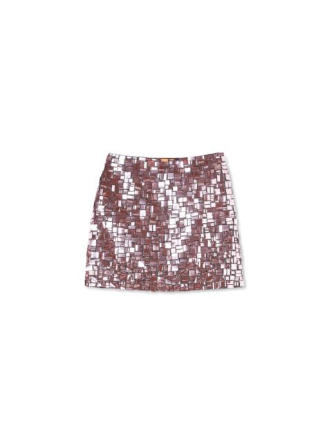 MSGM "Sequins" mini skirt