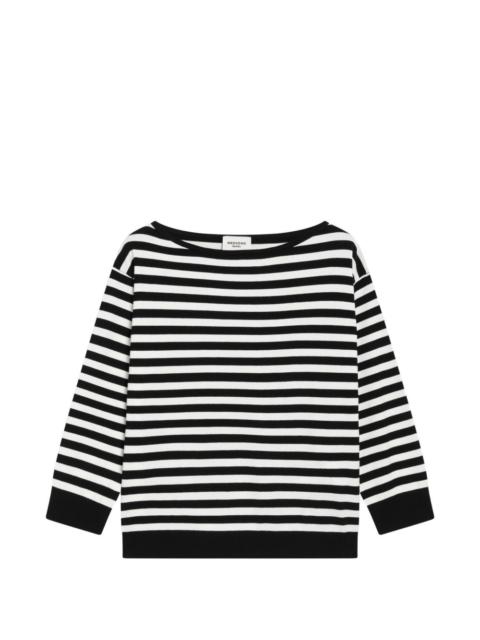 WEEKEND Max Mara striped boat-neck sweater