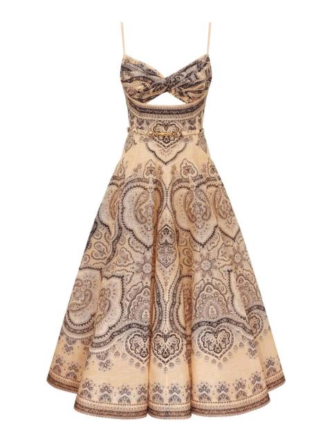 Zimmermann LUNA TWIST MIDI DRESS