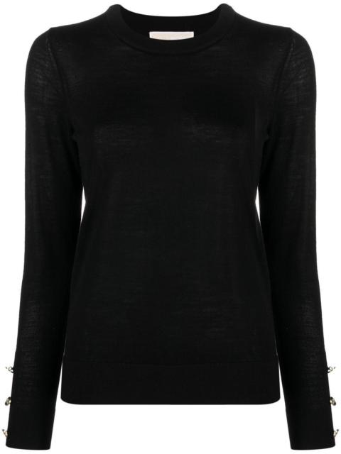 MICHAEL KORS buttoned knitted jumper