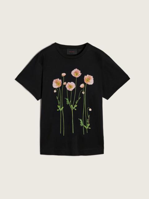 Simone Rocha Poppy Field Print T-Shirt