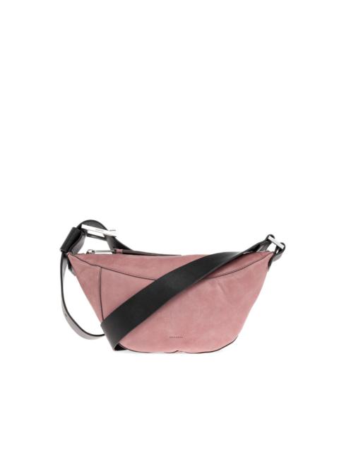 ALLSAINTS Luna zip lambskin shoulder bag