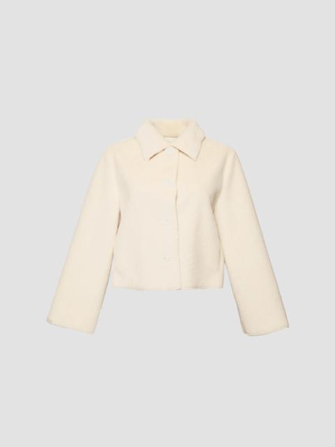 FRANCES VALENTINE Women's Cosette Faux Fur Jacket - White
