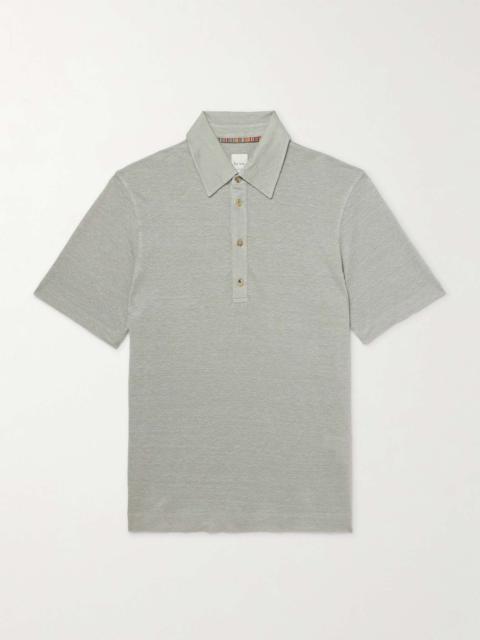 Paul Smith Linen-Piqué Polo Shirt