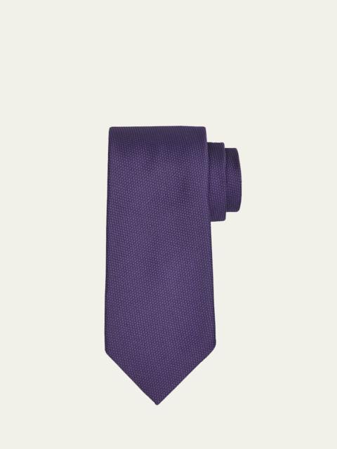 TOM FORD Men's Micro-Jacquard Silk Tie