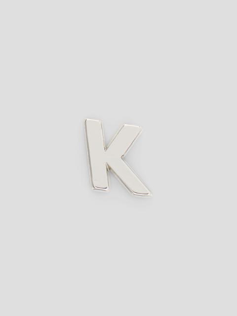 MSGM Single brass K charm