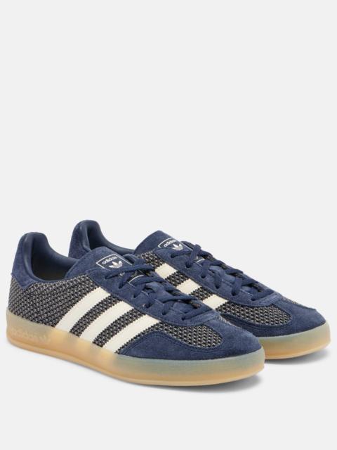 adidas Gazelle Indoor suede-trimmed sneakers