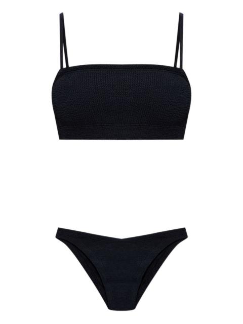 Hunza G Gigi crinkle underband bikini