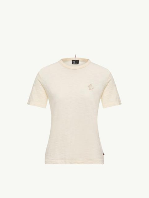 Logo Patch Cotton T-Shirt