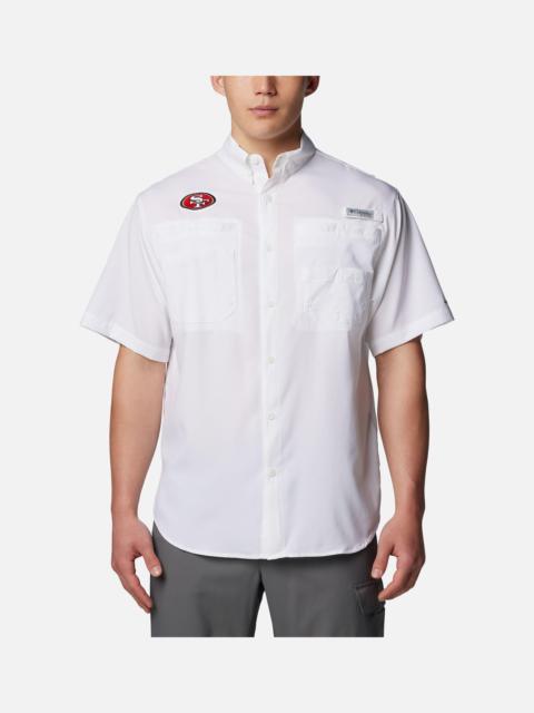 Columbia Men's PFG Tamiami Short Sleeve Shirt - San Francisco 49ers