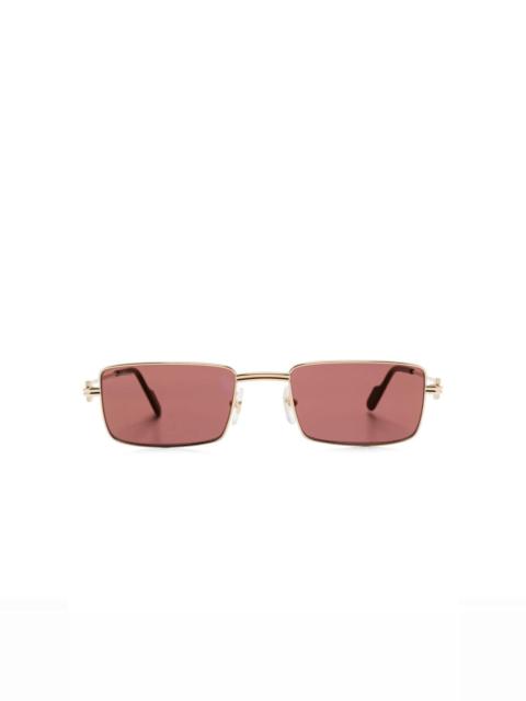 rectangle-frame sunglasses