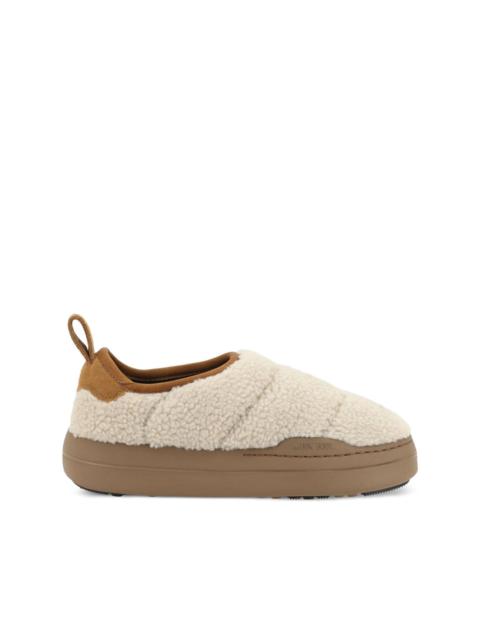 MOON BOOT Sand teddy fabric MB Park Puffer slip on