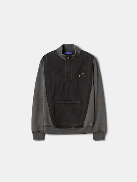 A-COLD-WALL* Leigh 1/4 Zip Onyx