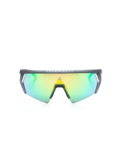 adidas CMPT Aero shield-frame sunglasses