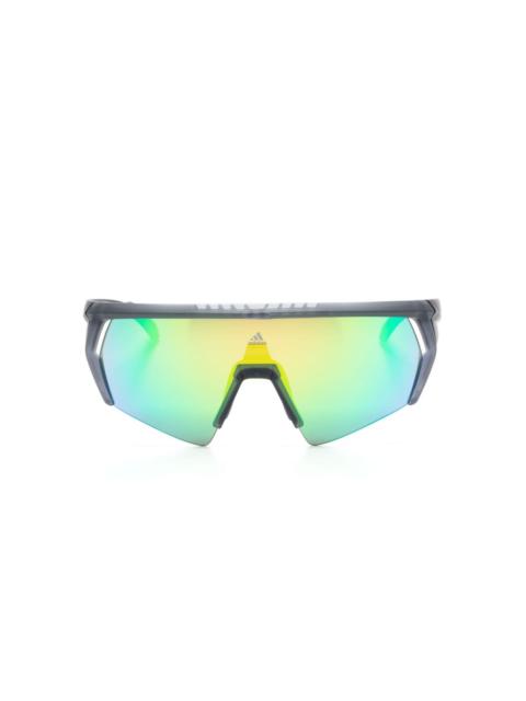 adidas CMPT Aero shield-frame sunglasses