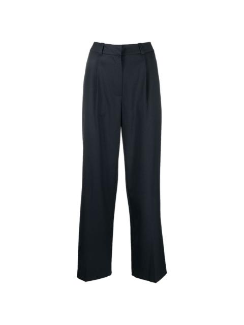 LOW CLASSIC wool-blend straight-leg trousers
