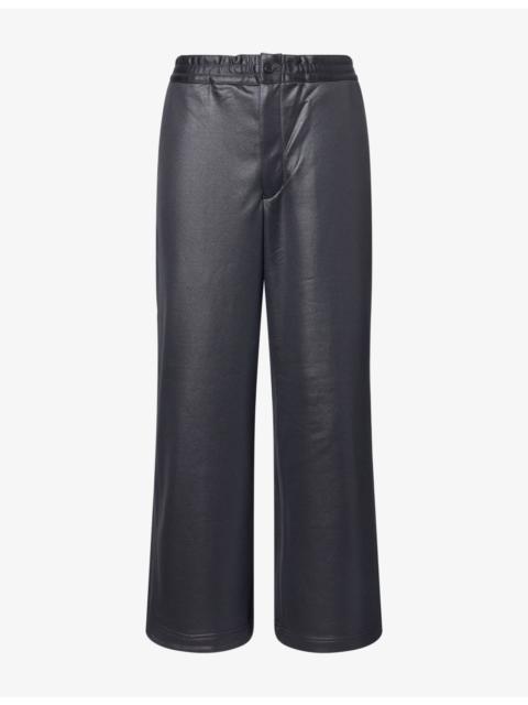 Comme des Garçons Homme Plus Wide-Leg Cotton-Jersey Jogging Bottoms