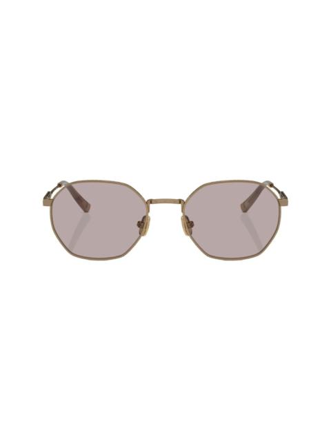 Brunello Cucinelli BC2003ST hexagonal-frame sunglasses