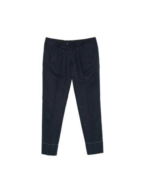 Brioni Pienza linen and cotton trousers