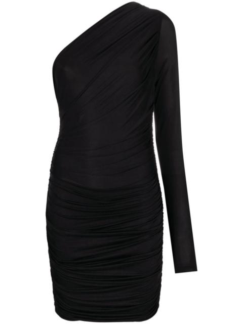 GAUGE81 PIla one-sleeve ruched minidress