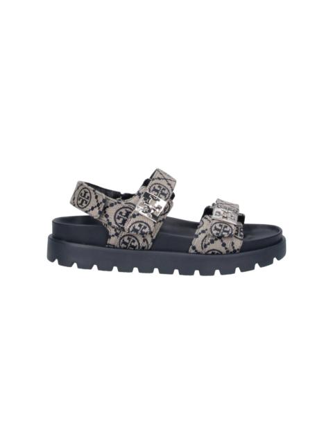 TORY BURCH SANDALS "T MONOGRAM"