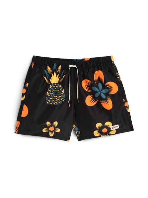 Bather Multi Coastal Floral Swim Trunk
