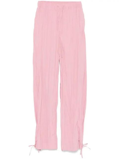 STINE GOYA tie-fastening loose trousers