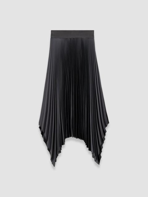JOSEPH Ade Knit Weave Plissé Skirt