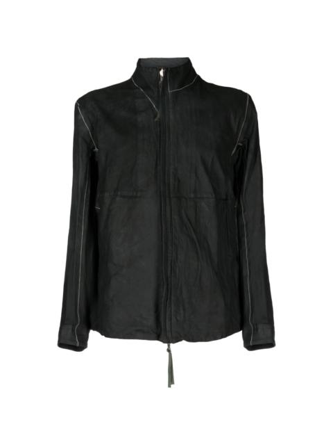 Boris Bidjan Saberi reversible leather jacket