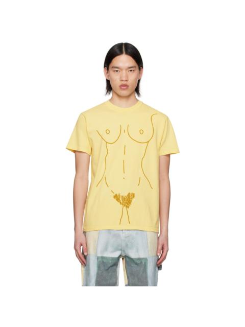 KidSuper Yellow Figure T-Shirt