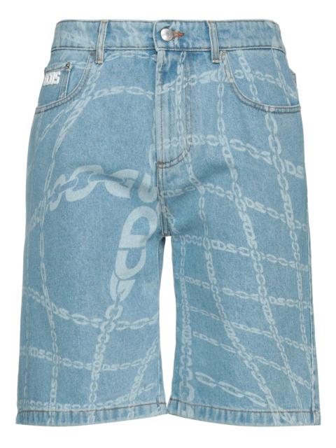 Blue Men's Denim Shorts