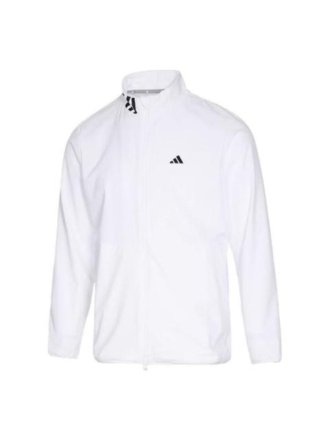 adidas Core Long Sleeve Jacket 'White' IA2712