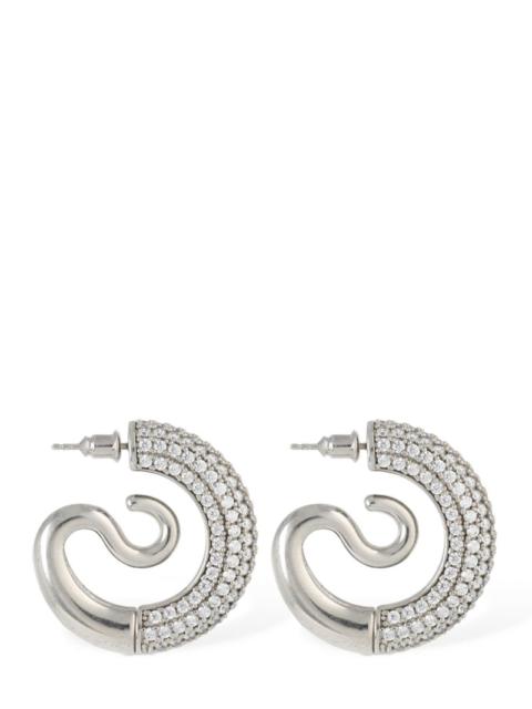 PANCONESI Small Kismet serpent hoop earrings