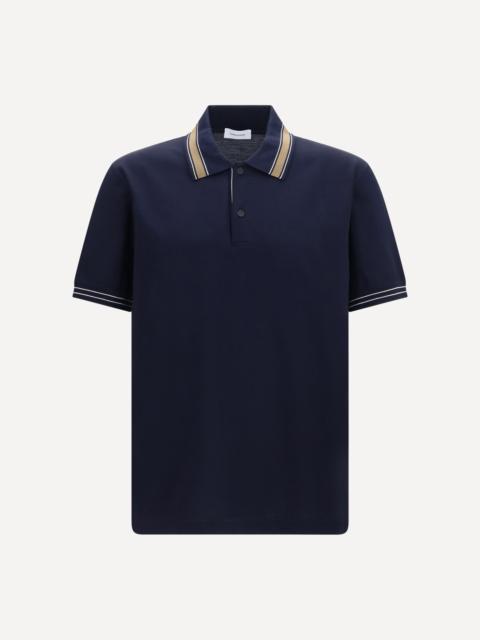 FERRAGAMO Cotton piqué Polo Shirt